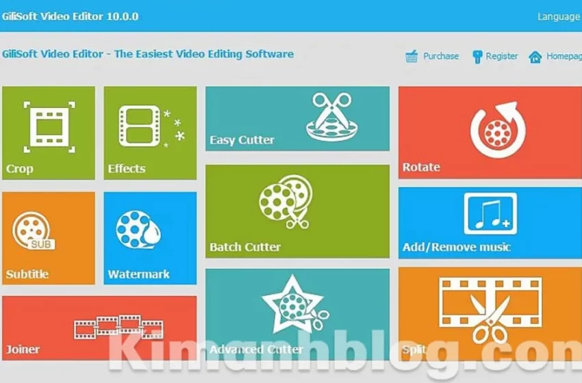  GiliSoft Video Editor 10.0.0 Full 2024 – Phần mềm cắt nối, chỉnh sửa video