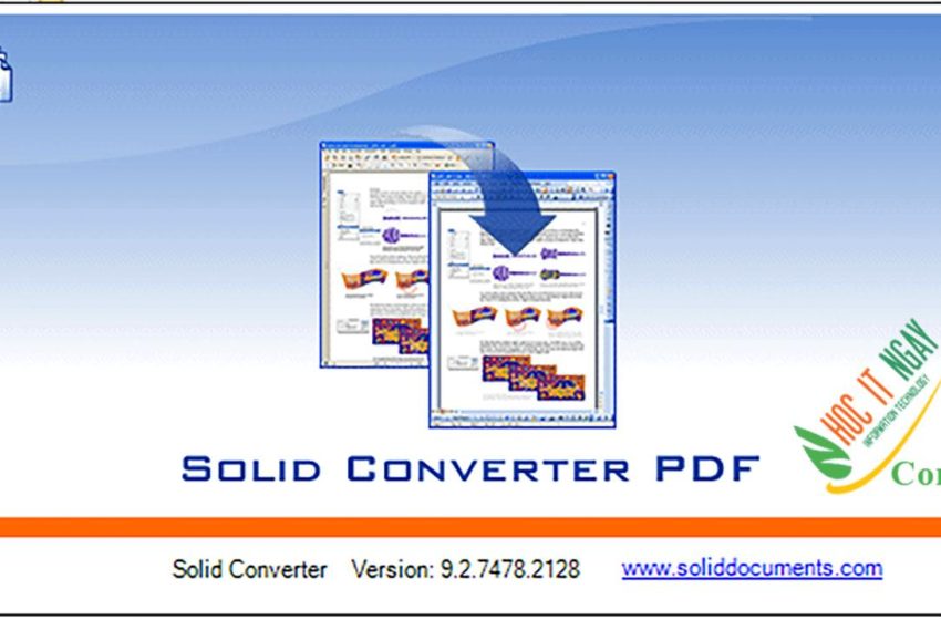  Download Solid Converter PDF 10 full – Chuyển PDF sang Word Excel